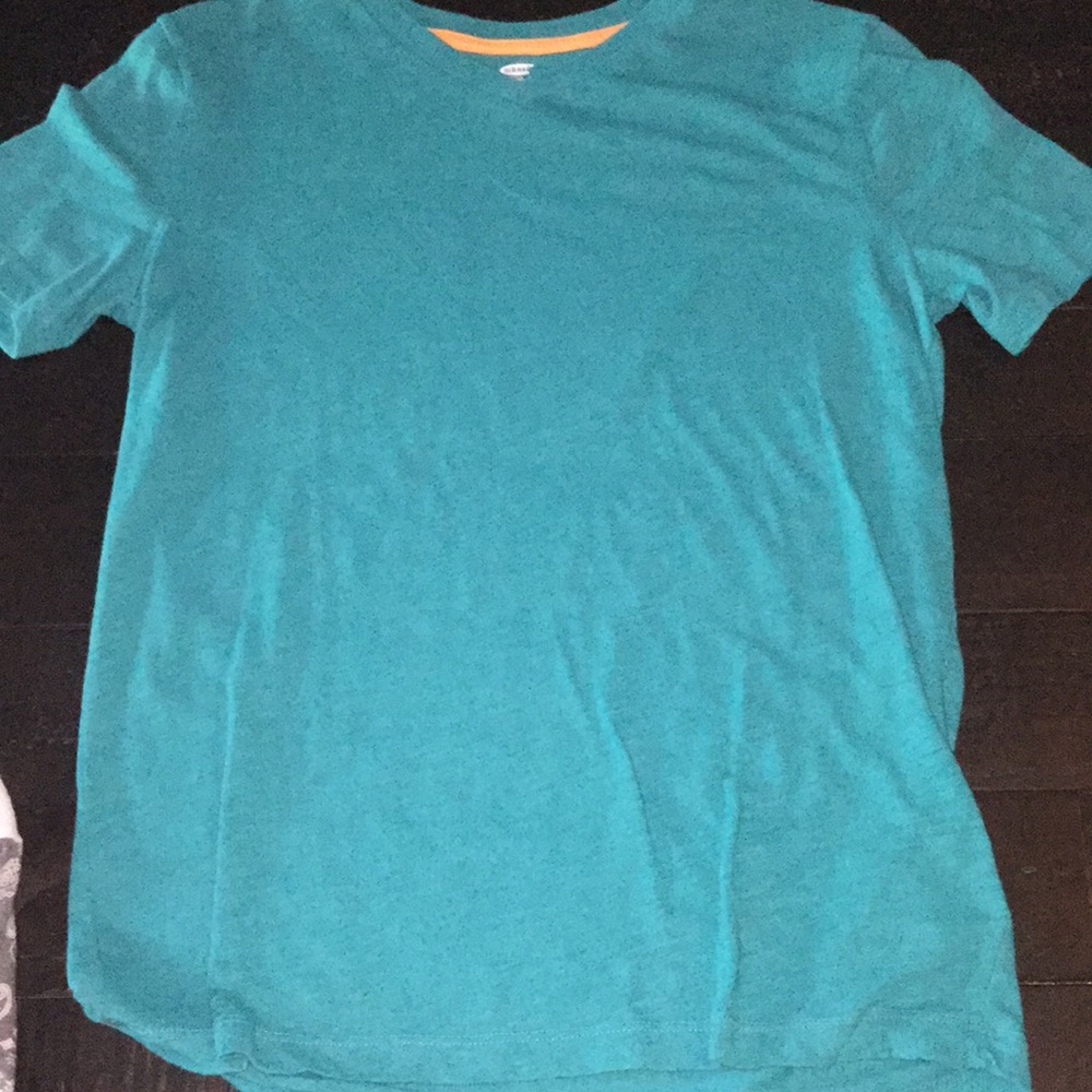 Teal boys tee